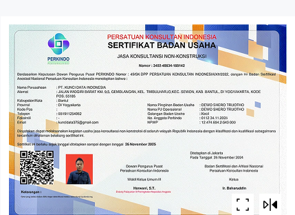 Sertifikat Jasa Khusus